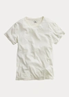 Double Rl Ralph Lauren Jersey Crewneck T-shirt In Faded Black Canvas