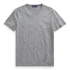 Ralph Lauren Lisle Crewneck T-shirt In Classic Grey Heather
