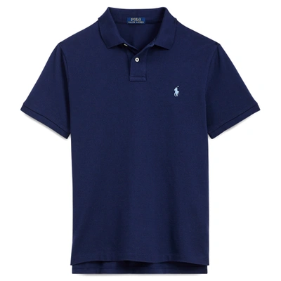 Polo Ralph Lauren The Iconic Mesh Polo Shirt In Newport Navy