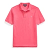 Polo Ralph Lauren Kids' The Iconic Mesh Polo Shirt In Hot Pink