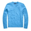 Polo Ralph Lauren Kids' Cable-knit Cashmere Sweater In New Litchfield