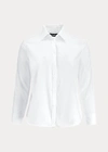 Ralph Lauren Cotton Oxford Shirt In Blue/white