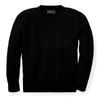 Polo Ralph Lauren Kids' Cable-knit Cashmere Sweater In Polo Black