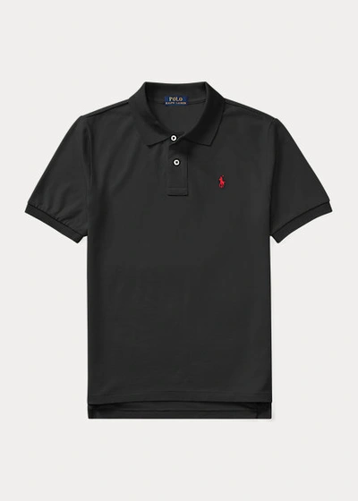 Polo Ralph Lauren Kids' The Iconic Mesh Polo Shirt In Key West Orange