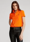 Ralph Lauren Classic Fit Mesh Polo Shirt In Andover Heather