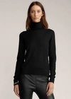 Polo Ralph Lauren Cashmere Turtleneck In Black