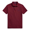 Polo Ralph Lauren The Iconic Mesh Polo Shirt In Classic Wine/c7985