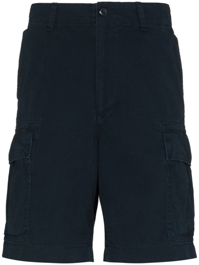 Polo Ralph Lauren Knee-length Cargo Shorts In Aviator Navy