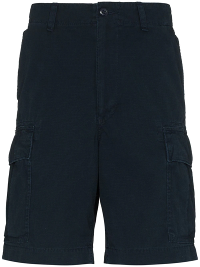 Polo Ralph Lauren Knee-length Cargo Shorts In Navy