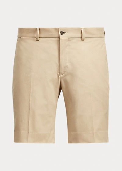 Ralph Lauren Straight Fit Stretch Chino Short In Classic Chairman Navy