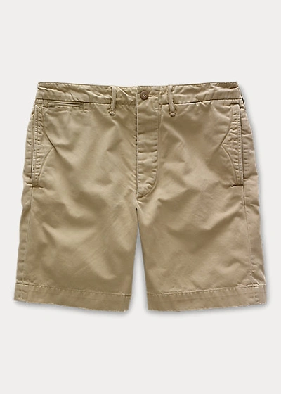 Double Rl Chino Short In New Military Khaki