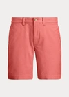 Ralph Lauren 6-inch Stretch Classic Fit Chino Short In Nantucket Red