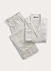 Lauren Ralph Lauren Cotton Jersey Pajama Set In Grey Heather