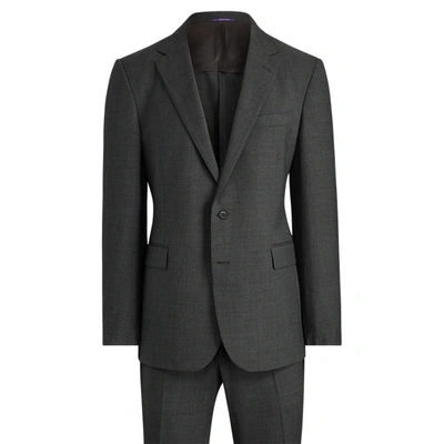 Polo Ralph Lauren Gregory Wool Twill Suit In Charcoal