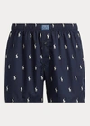 Polo Ralph Lauren Allover Pony Boxer In Black