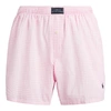 Polo Ralph Lauren Woven Cotton Boxer In Pink Gingham
