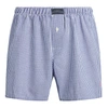 Polo Ralph Lauren Woven Cotton Boxer In Blue Gingham
