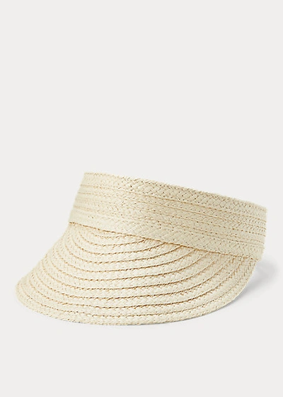 Lauren Ralph Lauren Paper Visor In Black