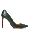 Polo Ralph Lauren Celia Calfskin Pump In Racing Green