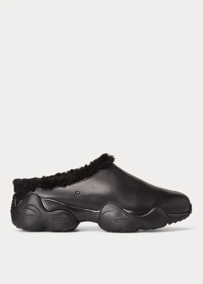 Ralph Lauren Gena Slip-on Sneaker In Black