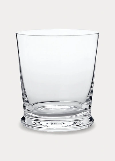 Ralph Lauren Ethan Double-old-fashioned Glass In Clear