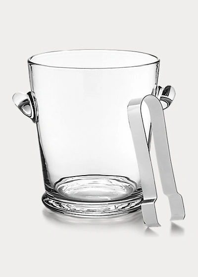Polo Ralph Lauren Ethan Ice Bucket In Clear