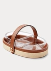 Polo Ralph Lauren Garrett Double Nut Bowl In Silver Multi