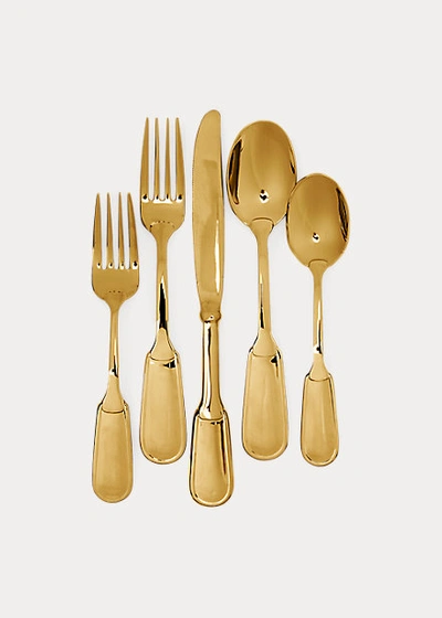 Ralph Lauren Wentworth Gold 5-piece Place Setting