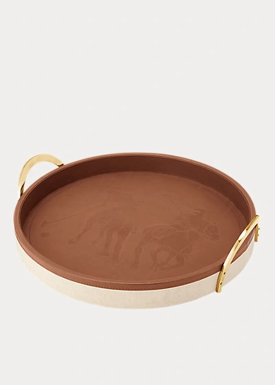 Polo Ralph Lauren Garrett Tray In Silver Multi
