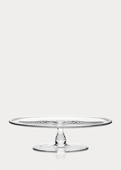 Ralph Lauren Ethan Cake Stand In Clear