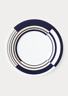 Ralph Lauren Peyton Salad Plate In Navy / Gold