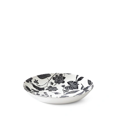 Ralph Lauren Burleigh Garden Vine Pasta Bowl In Black