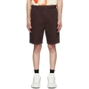Acne Studios Elasticated-waist Cotton-twill Shorts In Cotton-canvas Shorts