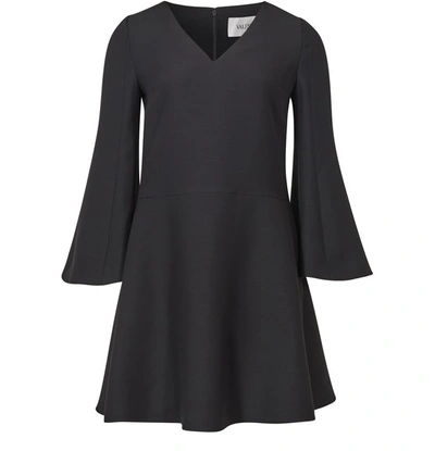Valentino Dress With Loose Sleeves In Black