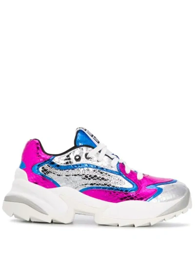 Sergio Rossi Sergio Extreme Low-top Sneakers In Pink