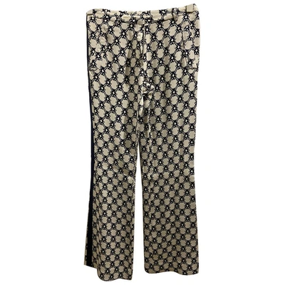 Pre-owned Isabel Marant Large Trousers In Blue
