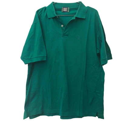 Pre-owned Sergio Tacchini Green Cotton Polo Shirts