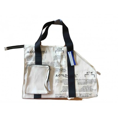 Pre-owned A-cold-wall* Beige Cotton Bag