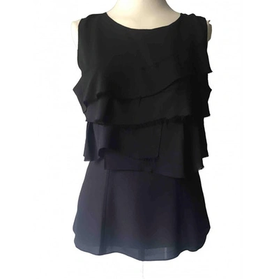 Pre-owned Nina Ricci Black Polyester Top