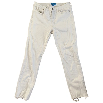 Pre-owned M.i.h. Jeans White Denim - Jeans Jeans