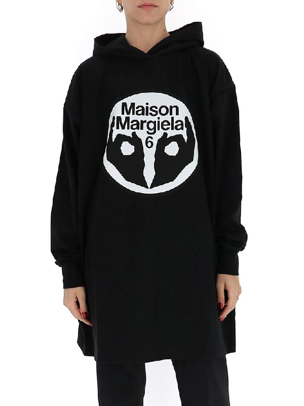 mm6 hoodie dress