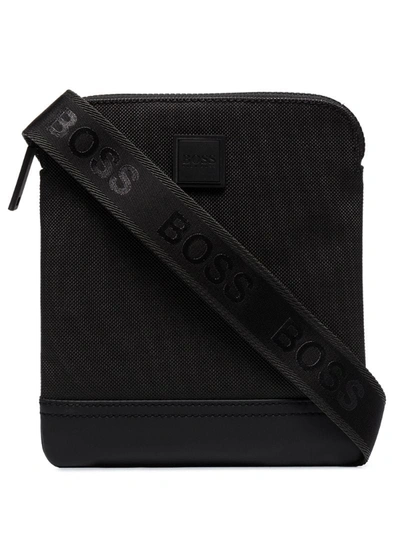 Hugo Boss Black Hyper P Logo Strap Shoulder Bag