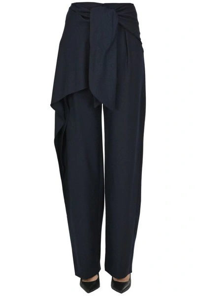 Chloé Wool Trousers In Blue