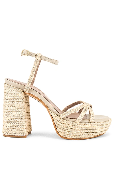 Alohas Carioca Platform Sandal In Natural