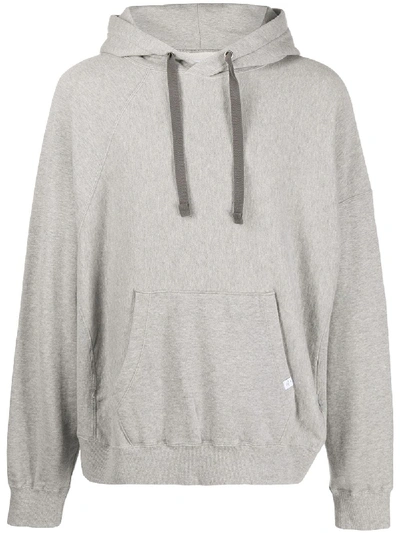 Facetasm Logo Patch Hoodie In Grey
