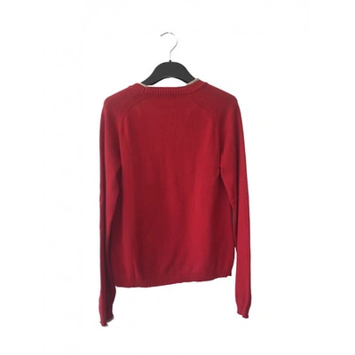 Pre-owned Burberry Jumper In Red