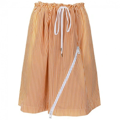 Pre-owned Jil Sander Mid-length Skirt In Orange
