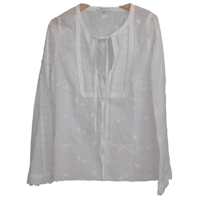 Pre-owned Andrew Gn White Cotton T-shirt