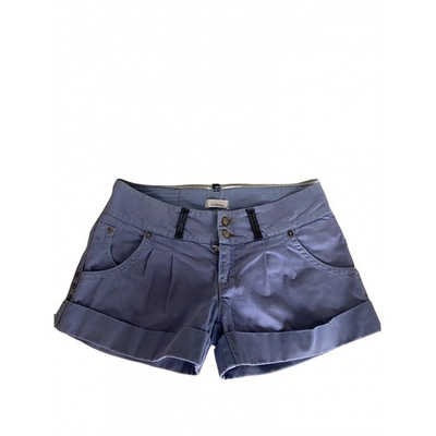 Pre-owned Pinko Purple Cotton Shorts