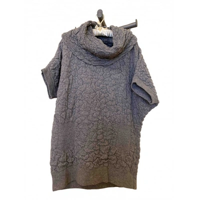 Pre-owned Mcq By Alexander Mcqueen Wool Top In Grey